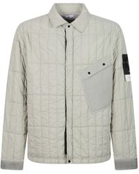 Stone Island - 4100014 Ultralight Nylon Quilted-Tc Jacket - Lyst