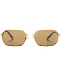Prada - 0pr A51s Hexagonal-frame Sunglasses - Lyst