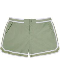 CHE - Baller Striped Swim Shorts - Lyst