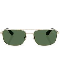 Burberry - Rectangle-Frame Sunglasses - Lyst
