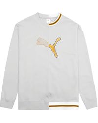 PUMA - Pullover Mit Logo-Print - Lyst