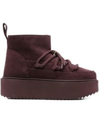 Inuikii - Lace-Up Platform Boots - Lyst