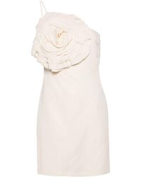 Blumarine - Mini-jurk Met Bloemenpatch - Lyst