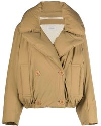 Lemaire - Jacke mit breitem Revers - Lyst
