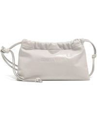 Bimba Y Lola - Mini Debossed-Logo Drawstring Mini Bag - Lyst