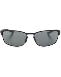 Nike - Modern Metal Rectangle-frame Sunglasses - Lyst