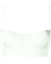 Alex Perry - Cropped Bustier Top - Lyst