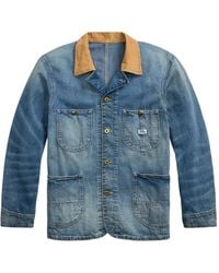 RRL - Denim Jack - Lyst