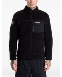 Napapijri - Pull Yupik En Polaire À Fermeture Zippée - Lyst