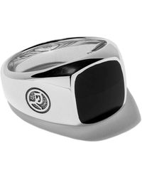 David Yurman Anillo de sello Exotic Stone - Multicolor