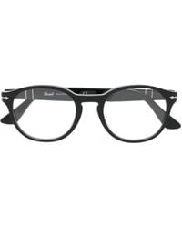 Persol - Round-Frame Optical Glasses - Lyst