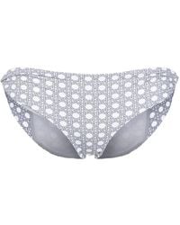 Marysia Swim - Venice Graphic-Print Bikini Bottoms - Lyst