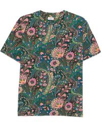 Etro - Paisley T-Shirt - Lyst