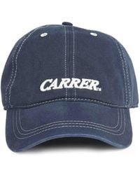 Carrera - Mica Logo-Embroidered Contrast-Stitch Cap - Lyst