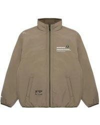 Aape By A Bathing Ape - Logo-Patch Zip-Up Jacket - Lyst