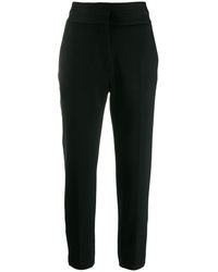 Sandro High-waisted Trousers - Black