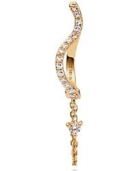 Maria Black - 14Kt Versailles Lab-Grown Diamonds Drop Huggie Earring - Lyst