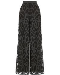 Temperley London - Pantalon À Fleurs En Dentelle - Lyst