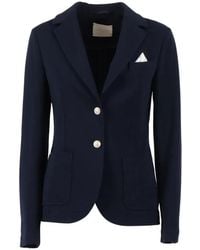 Circolo 1901 - Button Slim Fit Jacket - Lyst