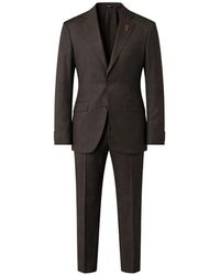 Pal Zileri - Logo-Plaque Single-Breasted Suit - Lyst