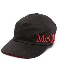 Alexander McQueen - Baseball Hat With Embroidery - Lyst