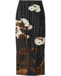 Erdem - フローラル プリーツスカート - Lyst