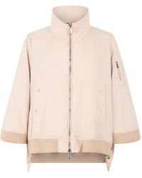 Moorer - Zip-Up High-Neck Jacket - Lyst