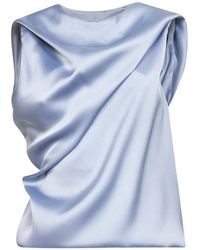 Blanca Vita - Haut Drapé À Design Asymétrique - Lyst