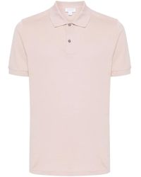 Sunspel - Poloshirt Mit Kurzen Ärmeln - Lyst