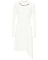 JW Anderson - Chain-Neck Asymmetric-Hem Dress - Lyst