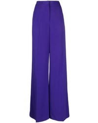 Moschino - High-Waist Wide-Leg Trousers - Lyst