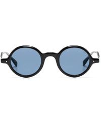 Eyevan 7285 - Tinted-Lenses Round-Frame Sunglasses - Lyst