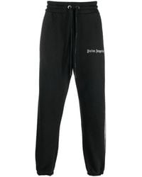 Palm Angels - Logo-Print Cotton Track Pants - Lyst