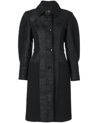 Etro Cappotto con manica a palloncino - Nero