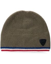 Rossignol - Snowblaze Logo-Patch Beanie Hat - Lyst
