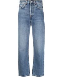 Liu Jo - High-rise Straight-leg Jeans - Lyst