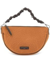 Gianni Chiarini - Small Cleo Ostrich-Effect Shoulder Bag - Lyst