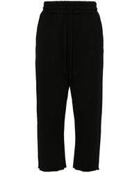 Thom Krom - Drop-crotch Cropped Trousers - Lyst