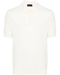 Roberto Collina - Fine-knit Polo Shirt - Lyst