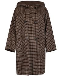 Weekend by Maxmara - Reversible Hooded Coat - Lyst