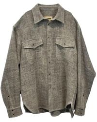 Uma Wang - Button-Up Wool Shirt - Lyst