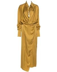 ANDAMANE - Paloma Long-Sleeve Maxi Dress - Lyst