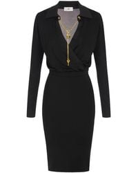 Elisabetta Franchi - Midi Dress - Lyst