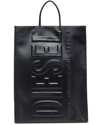 DIESEL - Dsl 3d L X Logo-embossed Tote Bag - Lyst