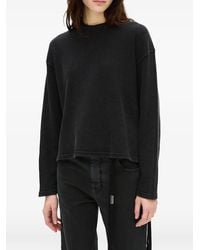 Ann Demeulemeester - Nikita Graphic-Print Long-Sleeve T-Shirt - Lyst