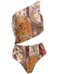 Agua Bendita - Greisa Aura Cut-Out One-Piece Swimsuit - Lyst