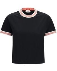 Versace - Black Cotton T - Lyst
