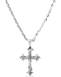 Emanuele Bicocchi - Rose Cross Necklace - Lyst