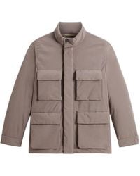 Woolrich - Cargo-Pocket Padded Jacket - Lyst
