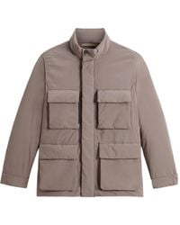 Woolrich - Cargo-Pocket Padded Jacket - Lyst